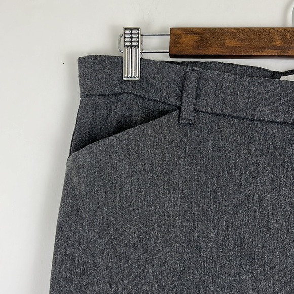 GAP Signature Skinny Ankle dress pants heathered charcoal 12 - Picture 8 of 10